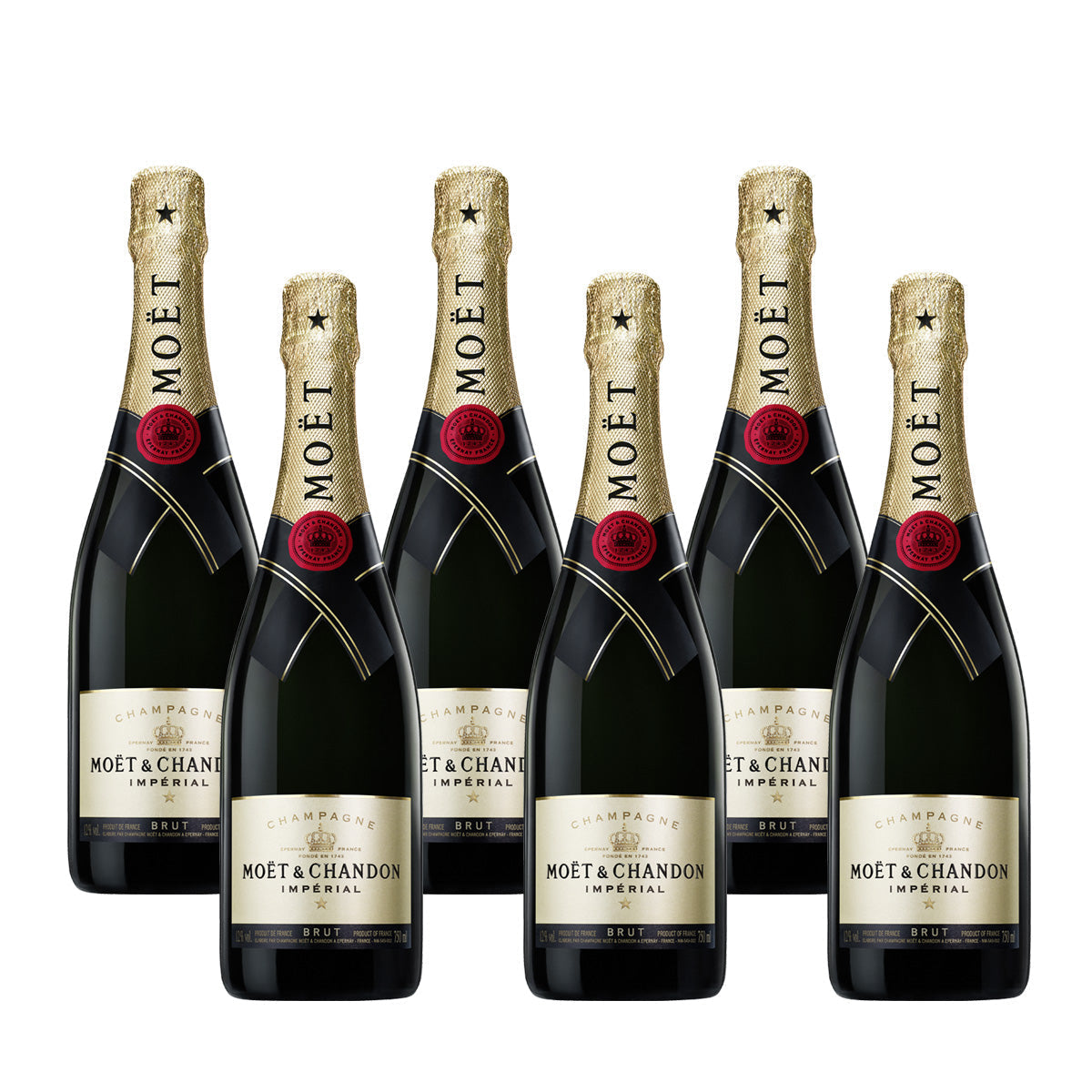 Moët & Chandon Impérial Congratulations' Metal Gift Box Case of 6