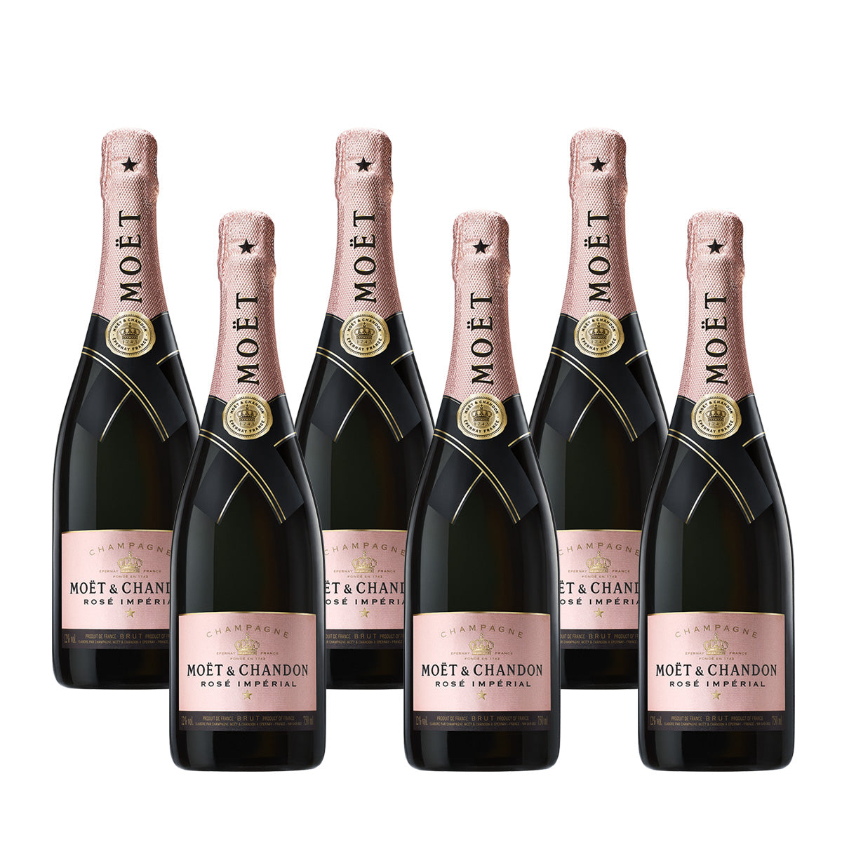 Moët & Chandon Rosé Impérial 'Love' Gift Box Case of 6