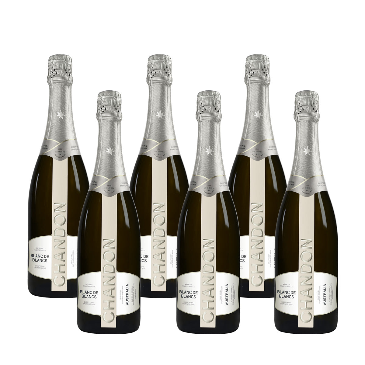 Chandon Vintage Blanc de Blancs 2018 Case of 6