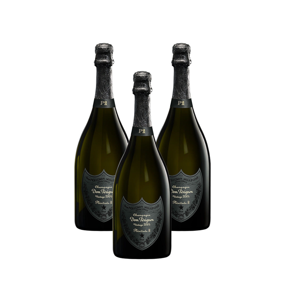 Dom Pérignon P2 2004 Gift Box Case of 3