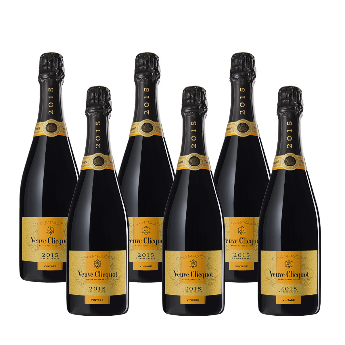 Veuve Clicquot Vintage 2015 Eco Box Case of 6