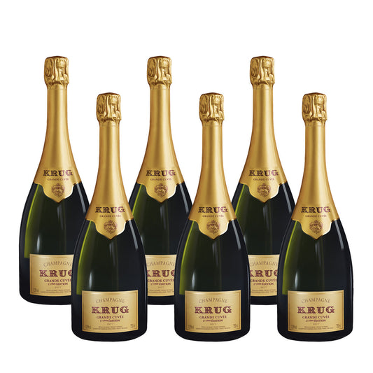 Krug Grande Cuvée 171éme Édition Gift Box Case of 6