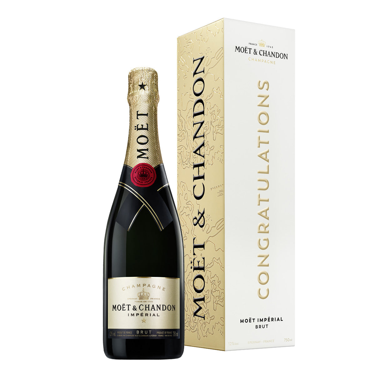 Moët & Chandon Impérial Congratulations' Metal Gift Box